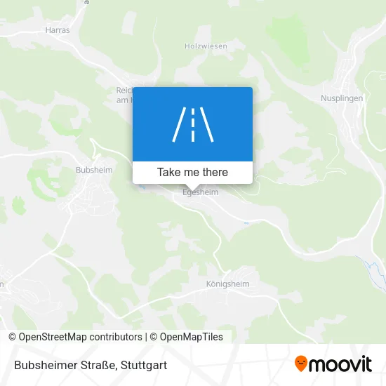 Карта Bubsheimer Straße