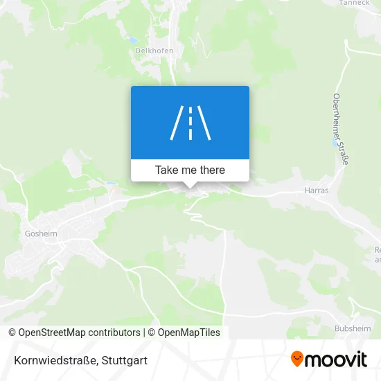 Карта Kornwiedstraße