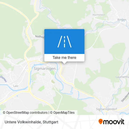 Карта Untere Volkwinhalde