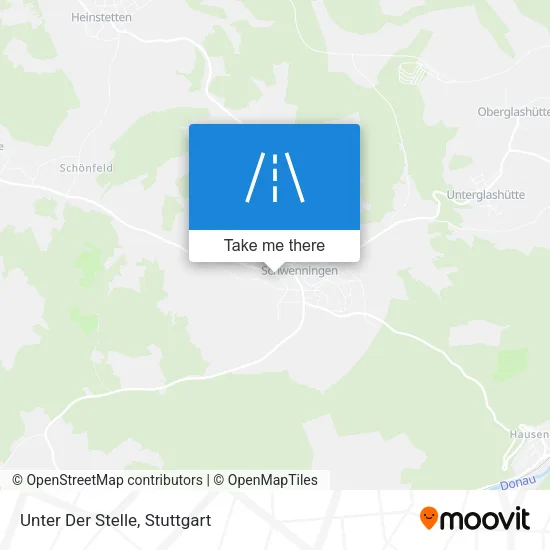 Карта Unter Der Stelle
