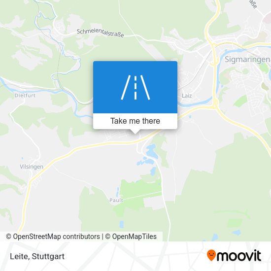 Карта Leite