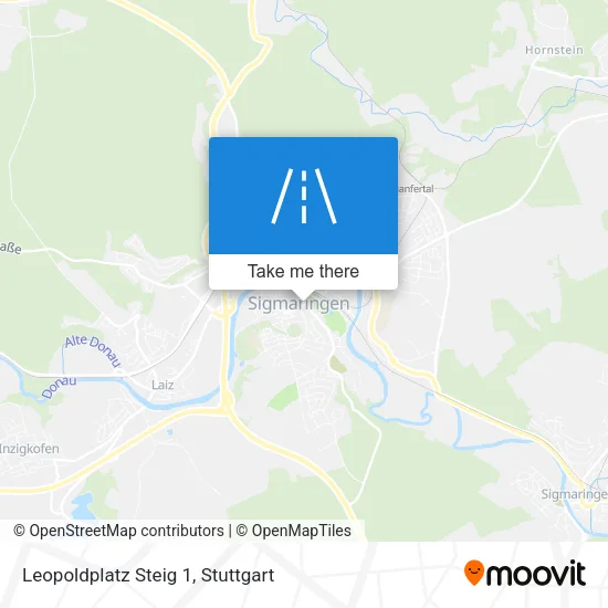 Карта Leopoldplatz Steig 1