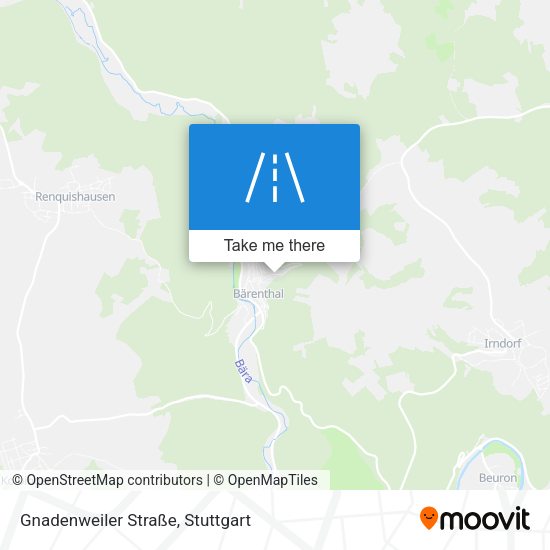 Gnadenweiler Straße map