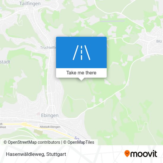 Карта Hasenwäldleweg