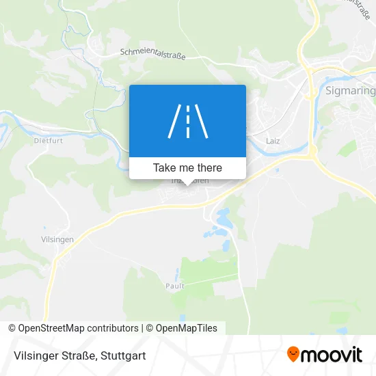 Карта Vilsinger Straße