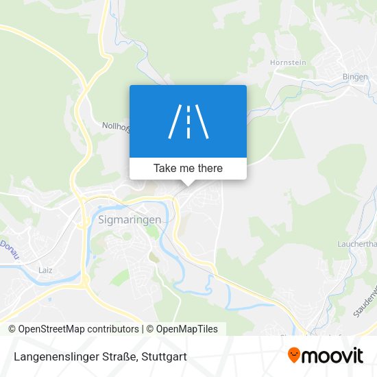 Langenenslinger Straße map