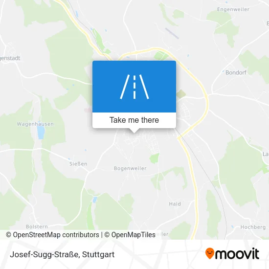 Карта Josef-Sugg-Straße