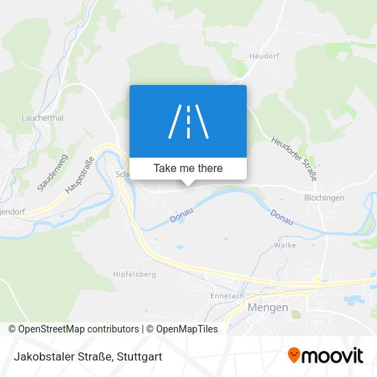 Карта Jakobstaler Straße