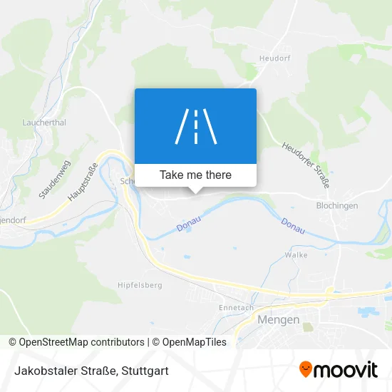Карта Jakobstaler Straße