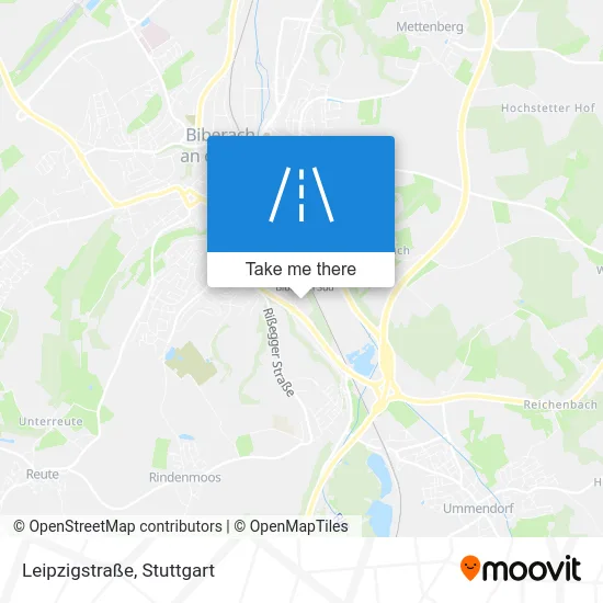 Карта Leipzigstraße