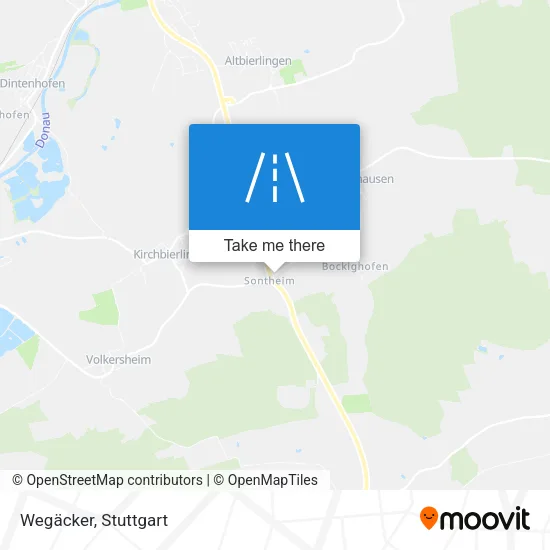 Карта Wegäcker