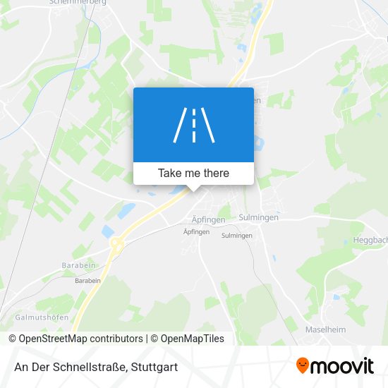 An Der Schnellstraße map