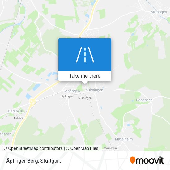 Карта Äpfinger Berg