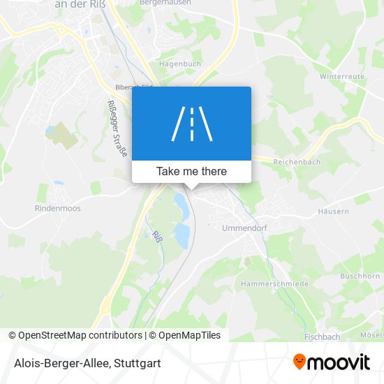 Карта Alois-Berger-Allee