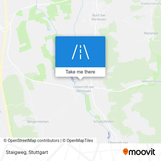Карта Staigweg