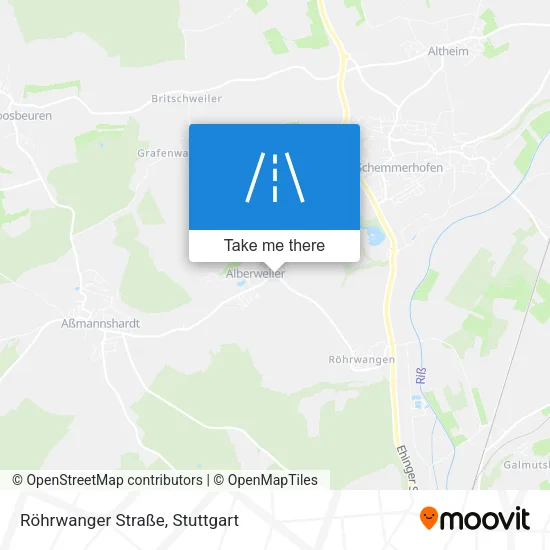 Карта Röhrwanger Straße