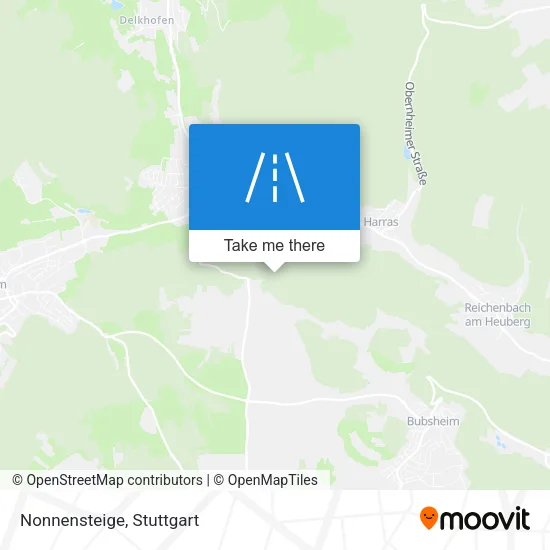 Карта Nonnensteige