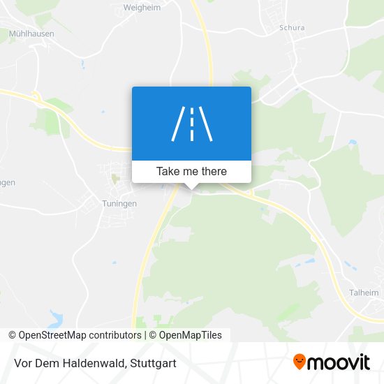 Карта Vor Dem Haldenwald