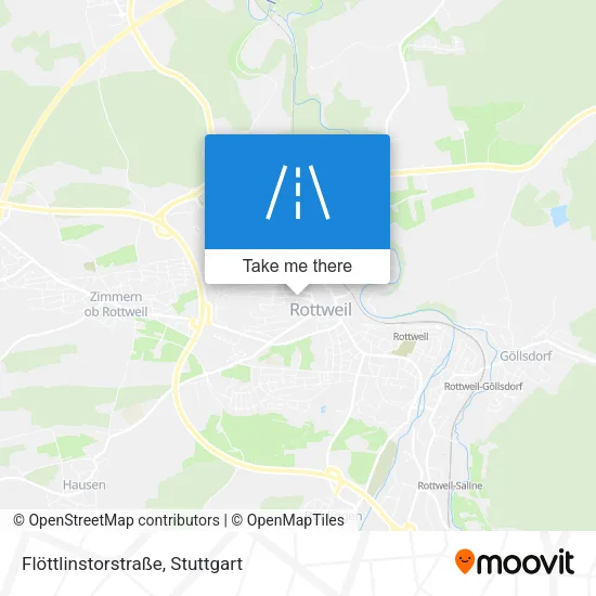 Карта Flöttlinstorstraße
