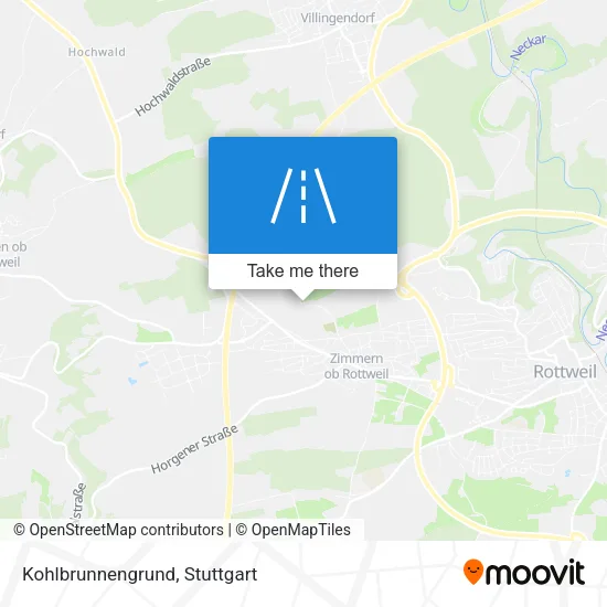 Kohlbrunnengrund map