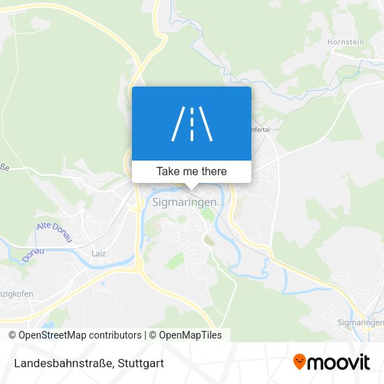 Landesbahnstraße map