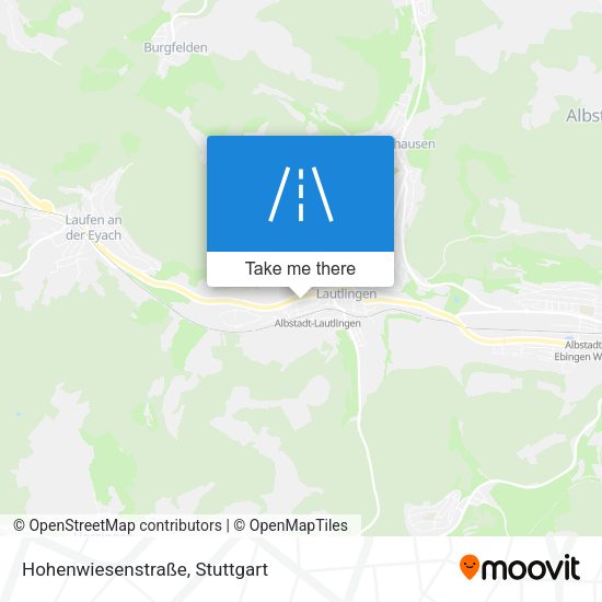 Hohenwiesenstraße map