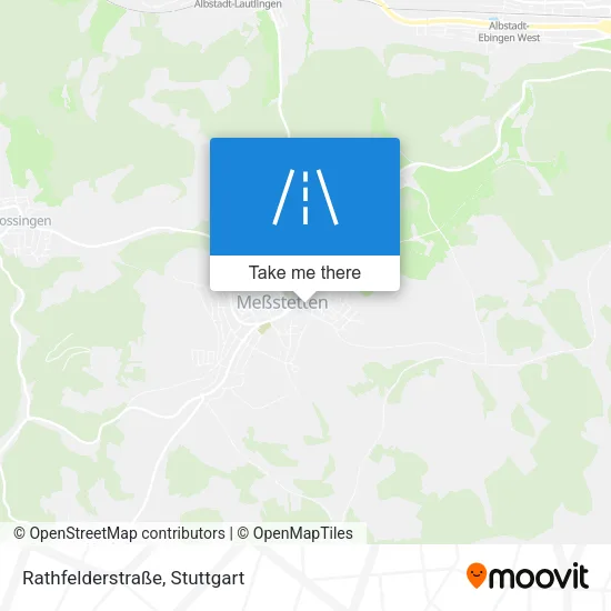 Карта Rathfelderstraße
