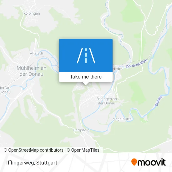Карта Ifflingerweg