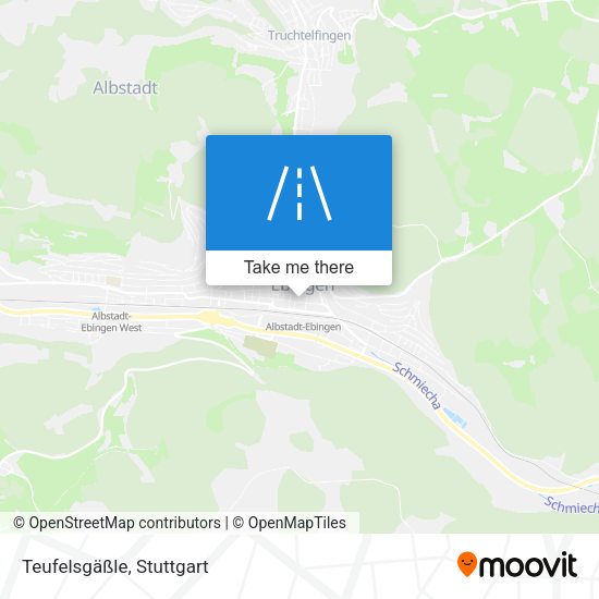 Teufelsgäßle map
