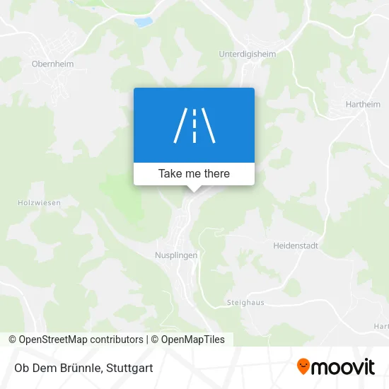 Карта Ob Dem Brünnle