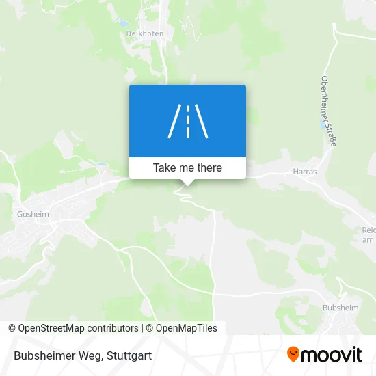 Карта Bubsheimer Weg