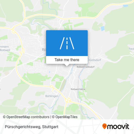 Pürschgerichtsweg map