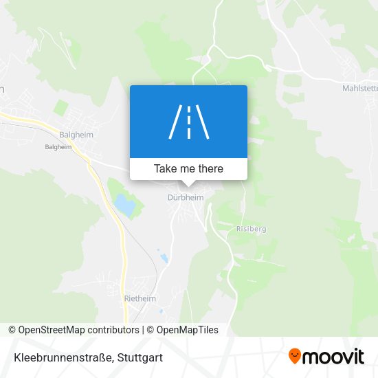 Kleebrunnenstraße map
