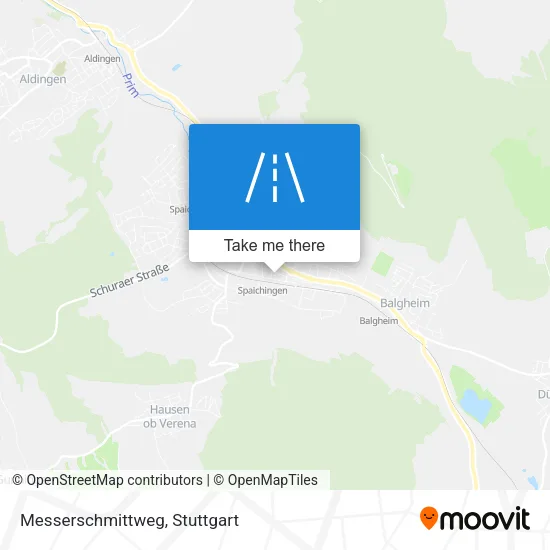 Карта Messerschmittweg