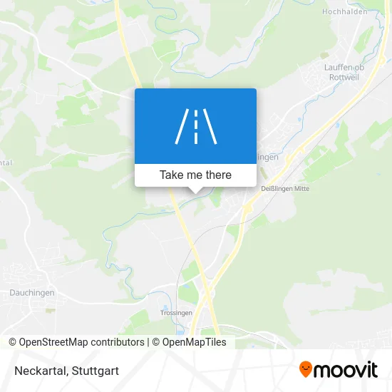 Карта Neckartal
