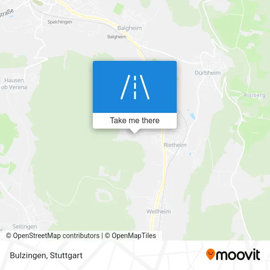 Карта Bulzingen