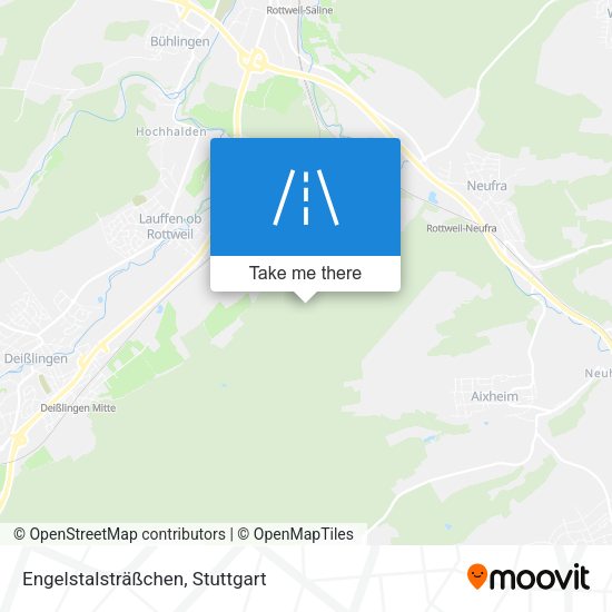 Engelstalsträßchen map