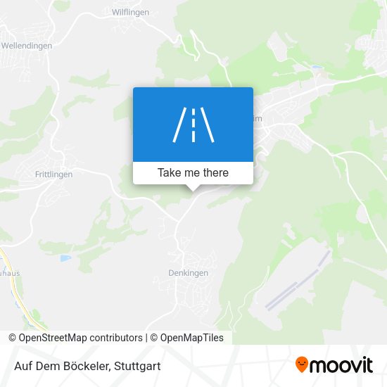 Auf Dem Böckeler map