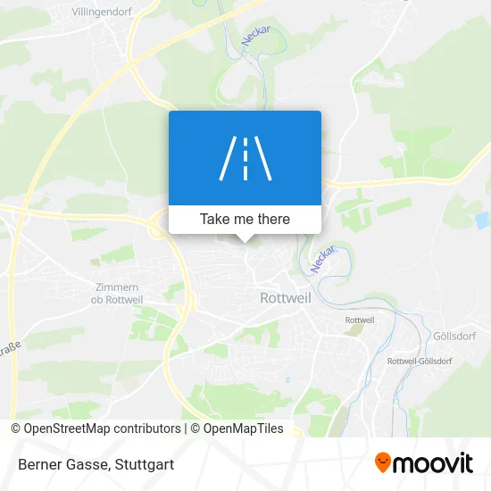 Карта Berner Gasse