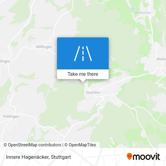 Innere Hagenäcker map