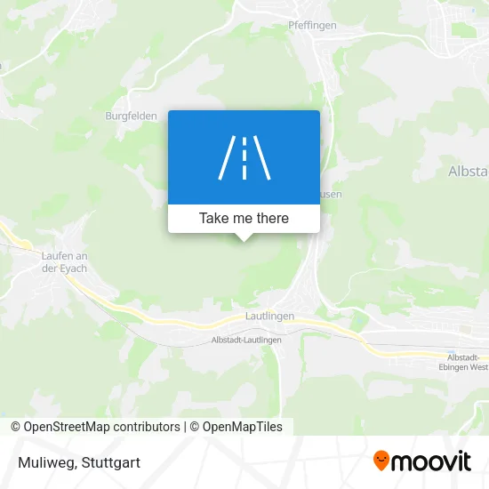Карта Muliweg
