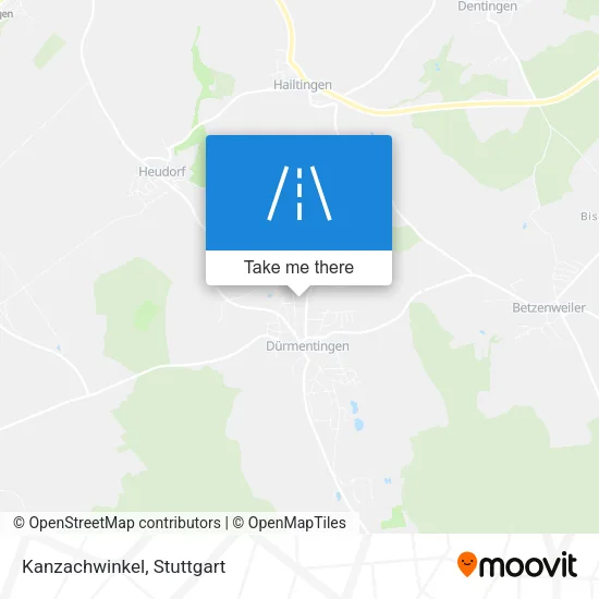 Карта Kanzachwinkel