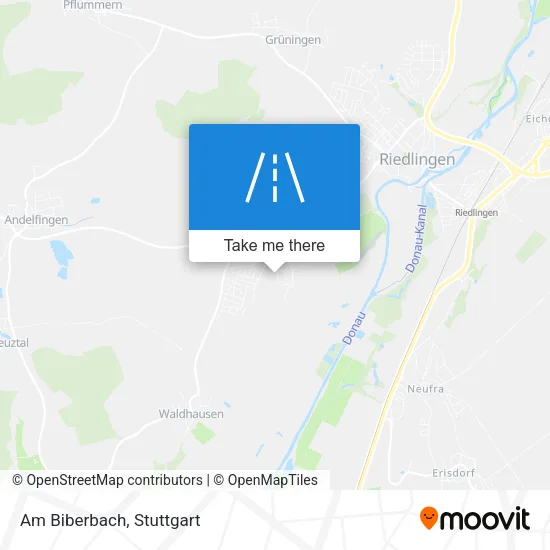 Карта Am Biberbach