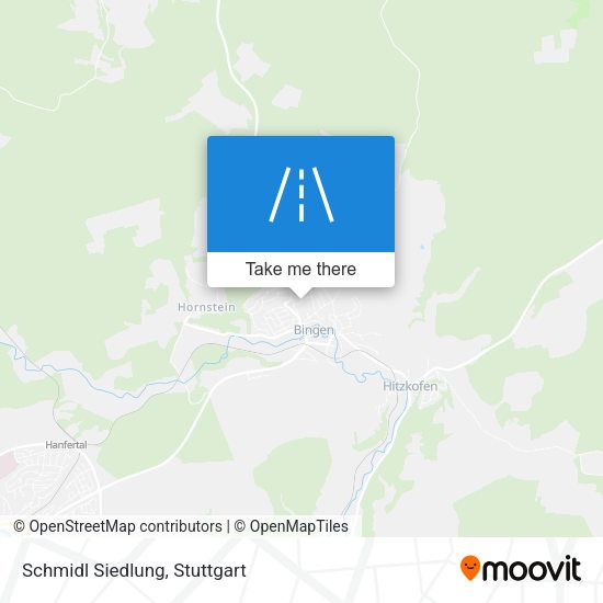 Schmidl Siedlung map