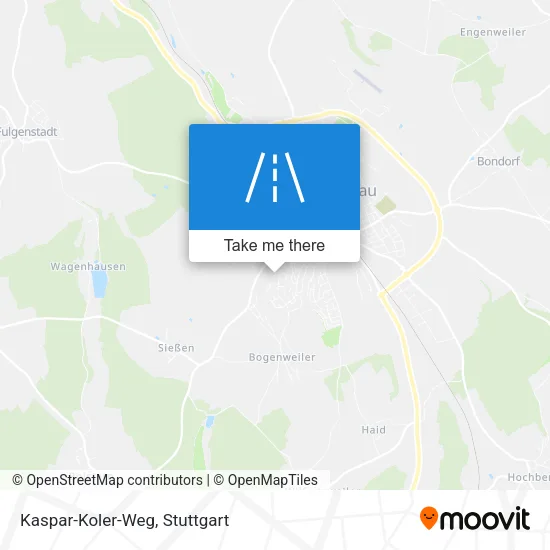 Карта Kaspar-Koler-Weg