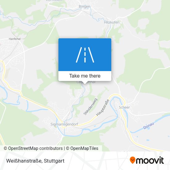Weißhanstraße map