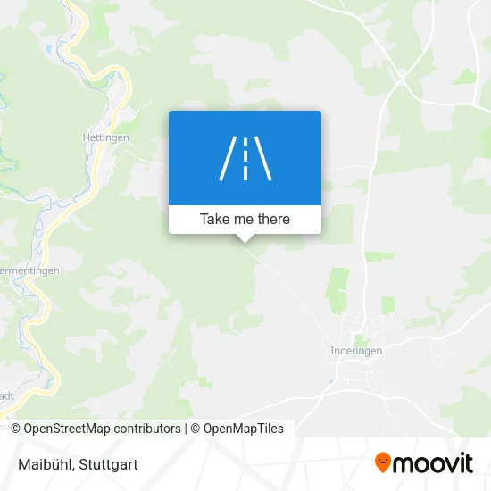 Maibühl map