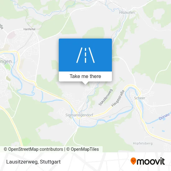 Карта Lausitzerweg