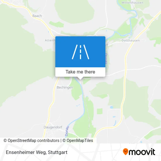 Ensenheimer Weg map