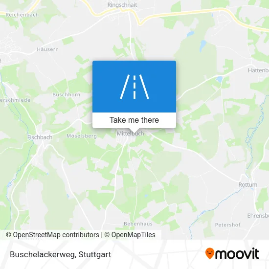 Карта Buschelackerweg